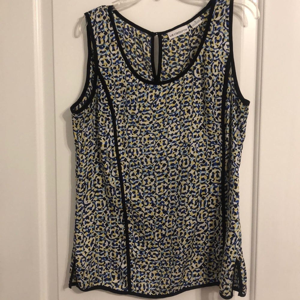 Liz Claiborne Pattern Tank Top